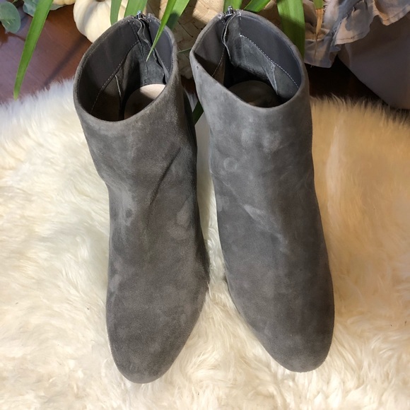 Sam Edelman Suede Crocodile Heeled Boot - Picture 3 of 8